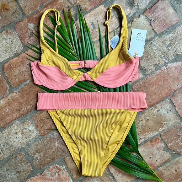 ☀️ BILLABONG ☀️ Hi Life Bikini 2 PIECE SET - Picture 1 of 15